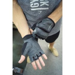 Рукавички для фітнесу PowerPlay 2229 Чорні XL (PP_2229_XL_Black) - Картинка 6