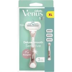 ������ Gillette Venus Extra Smooth Sensitive RoseGold � 3 ������� ����������� (7702018609994) - �������� 2