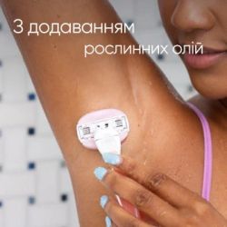 Бритва Gillette Venus Comfortglide Spa Breeze с 2 сменными картриджами (7702018322862) - Картинка 5