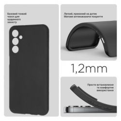 ����� �� ��������� �������� BeCover Samsung Galaxy M15 5G SM-M156 Black (711045) - �������� 3