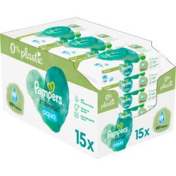 ������� ������� �������� Pampers Harmonie Aqua 15 ����� x 48 �� (8006540510247)