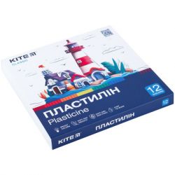 Пластилін Kite Classic 12 кольорів, 240 г (K-1086) - Картинка 2