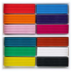 Пластилін Kite Classic 12 кольорів, 240 г (K-1086) - Картинка 3
