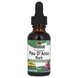 ����� Nature's Answer ���� �� �'����, ��� ������, 2000 ��, Pau D'Arco Bark, Alcohol-Free, 30 �� (NTA-00652)