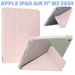 ����� �� �������� BeCover Ultra Slim Origami Transparent Apple iPad Air 11" M2/M3 (2024/2025) Pink (711391) - �������� 7