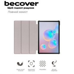 Чохол до планшета BeCover Smart Case Samsung Galaxy Tab S6 Lite (2024) 10.4" P620/P625/P627 Dark Green (710819) - Картинка 7