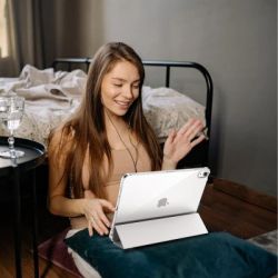 ����� �� �������� BeCover Soft Edge Apple iPad Air (4/5) 2020/2022 10.9" Gray (711122) - �������� 6