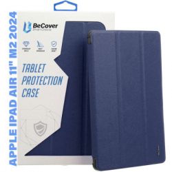    BeCover Tri Fold Hard Apple iPad Air 11" M2/M3 (2024/2025) Deep Blue (711413)