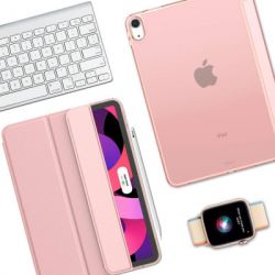 ����� �� �������� BeCover Tri Fold Hard Apple iPad Air 11" M2/M3 (2024/2025) Pink (711416) - �������� 5