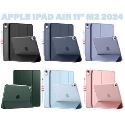 ����� �� �������� BeCover Tri Fold Hard Apple iPad Air 11" M2/M3 (2024/2025) Pink (711416) - �������� 7