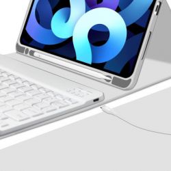 Чохол до планшета BeCover Keyboard Apple iPad Air (4/5) 2020/2022 10.9" Gray (711145) - Картинка 4