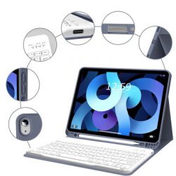 Чохол до планшета BeCover Keyboard Apple iPad Air (4/5) 2020/2022 10.9" Purple (711148) - Картинка 2