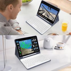 Чохол до планшета BeCover Keyboard Apple iPad Air (4/5) 2020/2022 10.9" Purple (711148) - Картинка 5