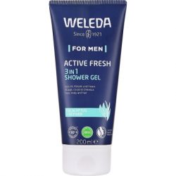 ���� ��� ���� Weleda Active Shower Gel 3 � 1 200 �� (7611916153600)