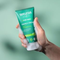 Гель для душу Weleda Energy Fresh Shower Gel 3 в 1 200 мл (7611916558283) - Картинка 4
