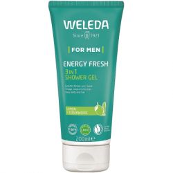 ���� ��� ���� Weleda Energy Fresh Shower Gel 3 � 1 200 �� (7611916558283)