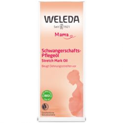 Косметика для мам Weleda Масло для профилактики растяжек 100 мл (4001638500777) - Картинка 2