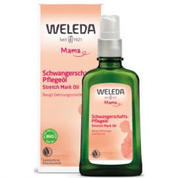 Косметика для мам Weleda Масло для профилактики растяжек 100 мл (4001638500777) - Картинка 4