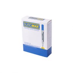 Маркер Buromax для магнітних дошок, синій, 2-4 мм, спиртова основа (BM.8800-02) - Картинка 3