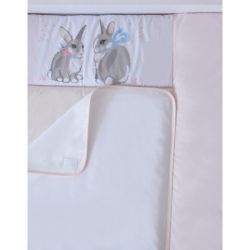 Пеленальний матрацик Верес Summer Bunny pink NEW 72х80 см (426.4.1) - Картинка 3