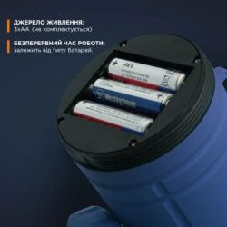 ˳���� Quantum Nice blue 1WLED + 3WCOB 3xA� (QM-FL3041) - �������� 4