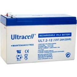    Ultracell 12V-7.2Ah, AGM (UL7.2-12)