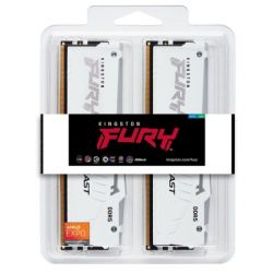 ������ ������ ��� ���������� DDR5 32GB (2x16GB) 6800 MHz Beast White RGB EXPO Kingston Fury (ex.HyperX) (KF568C34BWEAK2-32) - �������� 4