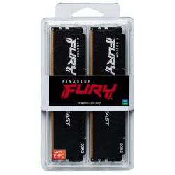 Модуль памяти для компьютера DDR5 64GB (2x32GB) 6000 MHz Beast Black XMP Kingston Fury (ex.HyperX) (KF560C30BBK2-64) - Картинка 5