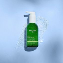 Гель для умывания Weleda Deep Cleansing Gel Для глубокой очистки кожи лица с органическим алоэ и гамамелисом 150 мл (4001638589611) - Картинка 4