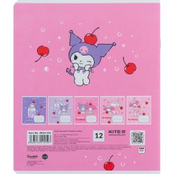 Тетрадь Kite Kuromi 12 листов, линия (HK24-234) - Картинка 11