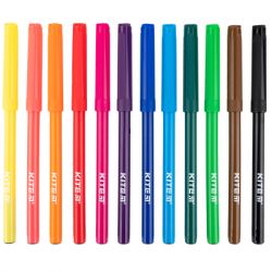 Фломастери Kite Classic 12 кольорів (K-447) - Картинка 2