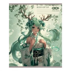 Зошит ZiBi набір учнівських ANIME 48 аркушів клітинка 10 штук, 8 предметів (ZB.1704-99) - Картинка 2