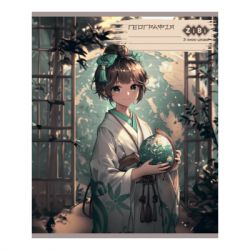 Зошит ZiBi набір учнівських ANIME 48 аркушів клітинка 10 штук, 8 предметів (ZB.1704-99) - Картинка 7