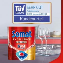 Таблетки для посудомийних машин Somat Excellence 5-в-1 20 шт. (9000101808384) - Картинка 8