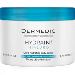 ���� ��� ���� Dermedic Hydrain3 Hialuro Ultra-Hydrating Body Butter 225 �� (5901643176105)