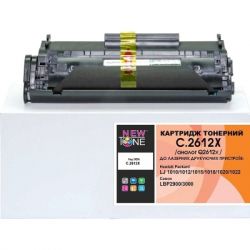 �������� NewTone HP LJ 1010/1020, Canon LBP-2900, Q2612X Black 3K (NT-KT-Q2612X)