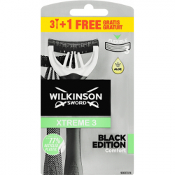 ������ Wilkinson Sword Xtreme 3 Black 3+1 ��. (4027800383900)