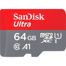 Карта памяти SanDisk 64GB microSD Class 10 A1 R-140 (SDSQUAB-064G-GN6IA) - Картинка 2