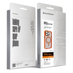 Чехол для мобильного телефона Armorstandart Unit MagSafe SE Apple iPhone 14 Pro Max Orange Black (ARM75376) - Картинка 2