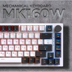 ��������� GamePro MK160W Hot-Swap Red Swich RGB USB UA White (MK160W) - �������� 12