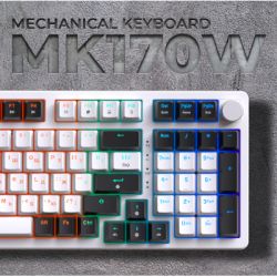 ��������� GamePro MK170W Hot-Swap Red Swich RGB USB UA White (MK170W) - �������� 12