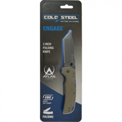 ͳ� Cold Steel Engage 3" Tanto Point OD Green (������) (CS-FL-30DPLT-BGZ) - �������� 4