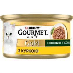 Консервы для кошек Purina Gourmet Gold Сочное наслаждение с курицей 85 г (8445290823342) - Картинка 2