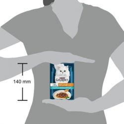 Влажный корм для кошек Purina Gourmet Perle с Тунцом мини филе 85 г (8445291188341) - Картинка 3