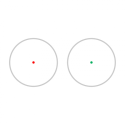 ������������� ������ Sigeta EasyDot 1x30 Red/Green Killflash (65710) - �������� 7