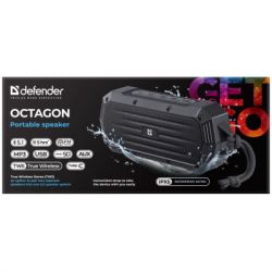 ����������� ������� Defender Octagon Bluetooth Black (65039) - �������� 5