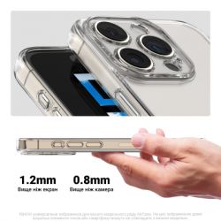 Чохол до мобільного телефона Armorstandart Air Tecno Camon 30 (CL6) Camera cover Clear (ARM77191) - Картинка 3
