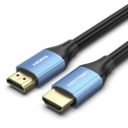 ������ �������������� HDMI to HDMI 5.0m V2.0 4K 60Hz Aluminum Alloy Blue Vention (ALHSJ)