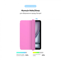 Чехол для планшета Armorstandart Smart Case iPad Air 11 2024 Pink (ARM78145) - Картинка 4