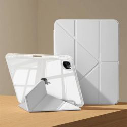 Чехол для планшета BeCover Ultra Slim Origami Transparent Apple iPad Pro 11" M4 2024 Gray (711690) - Картинка 4